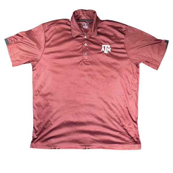 Champion Other - Texas A&M Aggies Shirt Mens XL Maroon NCAA College Football Champion Polo
